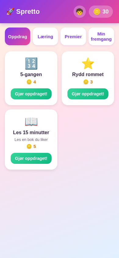 Spretto oppdrag
